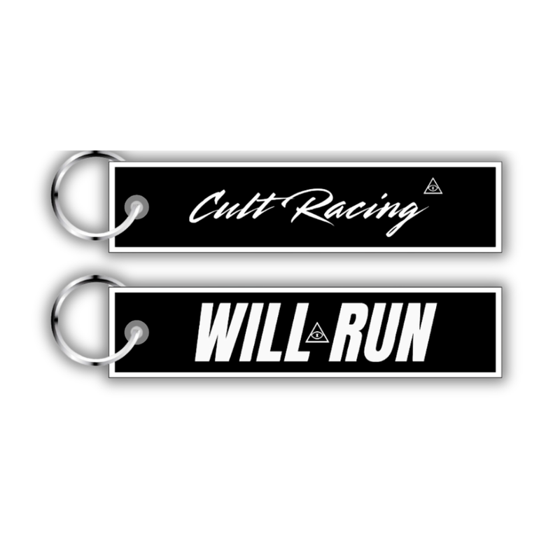 Will Run - Key Chain front