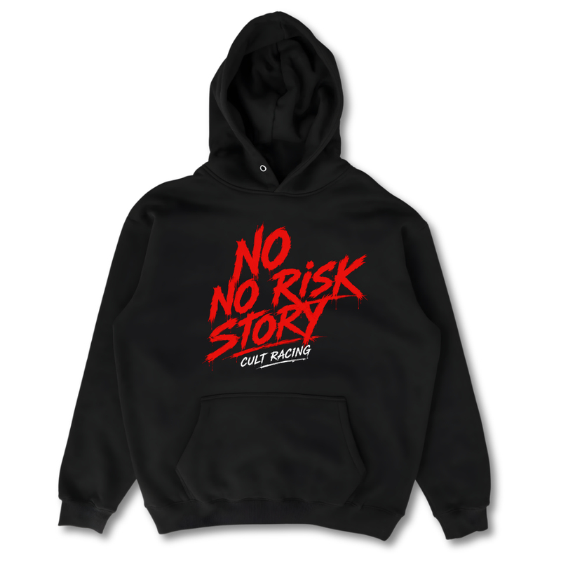 No Risk No Story - Hoodie front