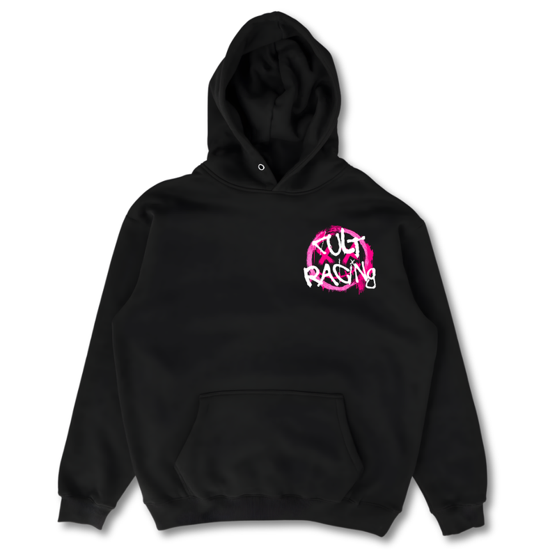 Anti Depressant Car Pink - Hoodie front