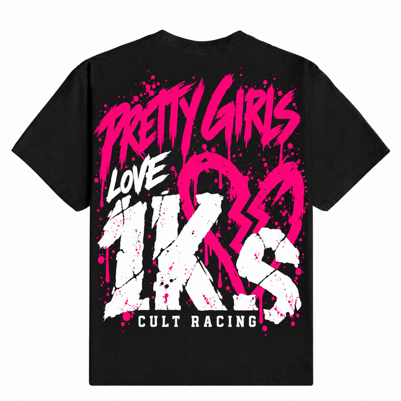 Pretty Girls Love 1Ks - T-Shirt back