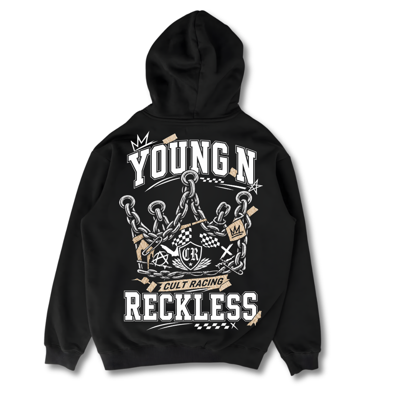 Young N Reckless - Hoodie back