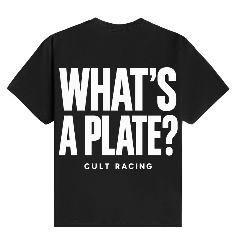 Whats A Plate - T-Shirt back