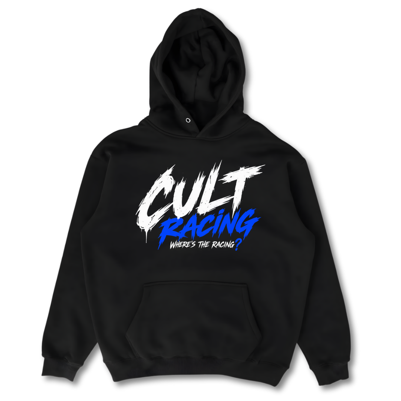 Where's The Racing - Hoodie front