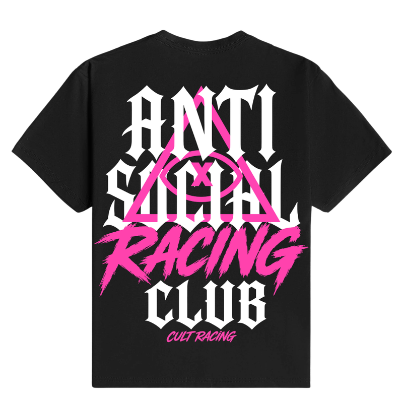 Antisocial Pink - T-Shirt back