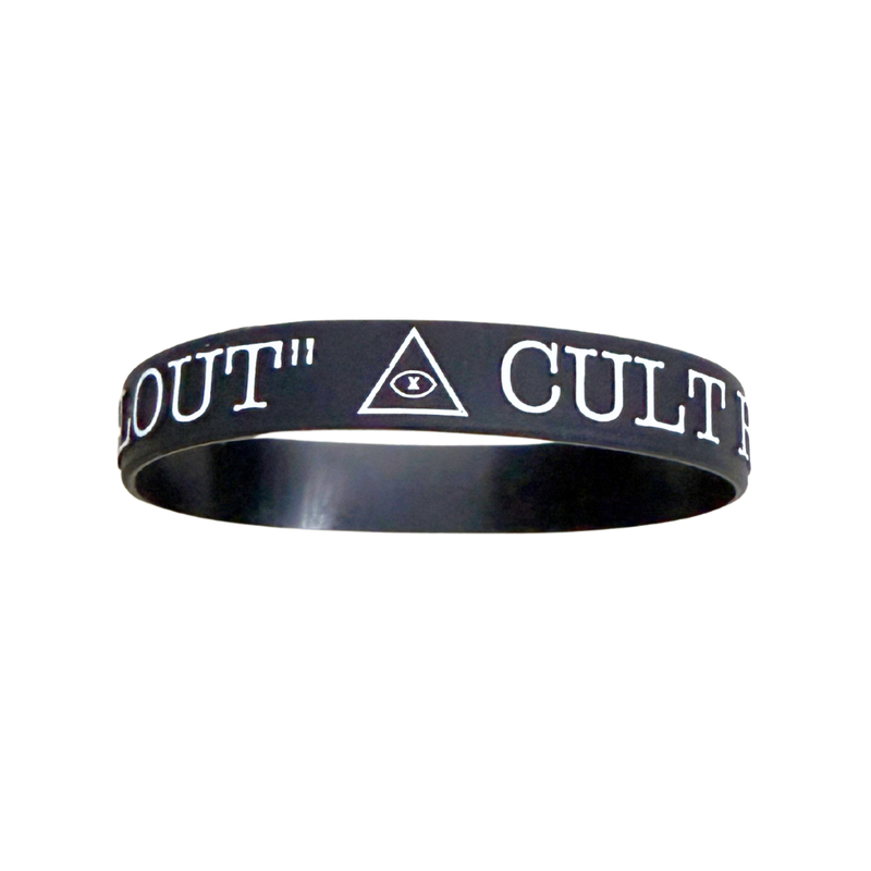 "Cult Over Clout" - Wristband front