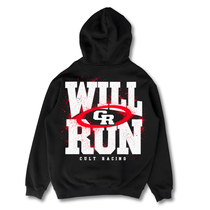 Will Run - Hoodie back