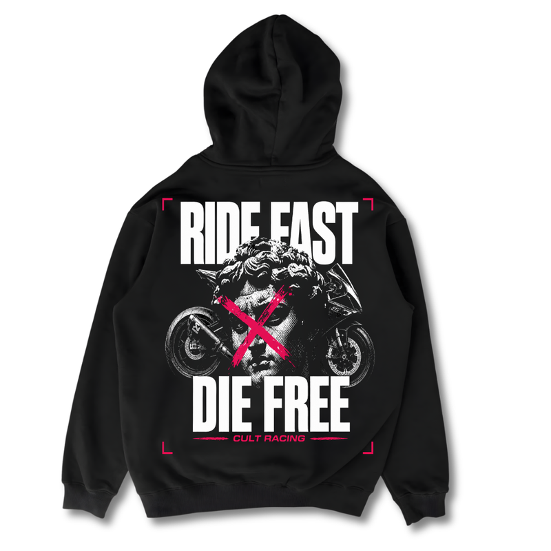 Die Free - Hoodie back
