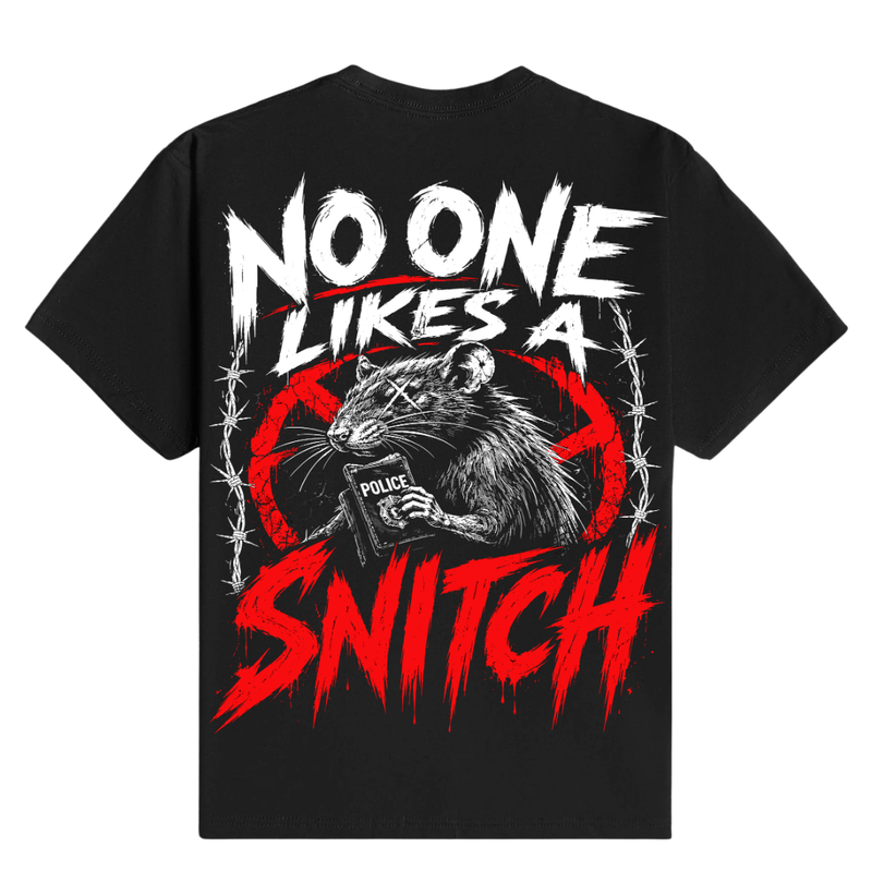 Don't Snitch - T-Shirt back