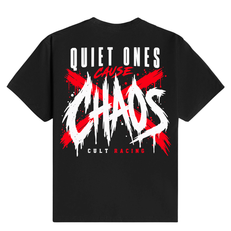 Quiet Ones Cause Chaos - T-Shirt back