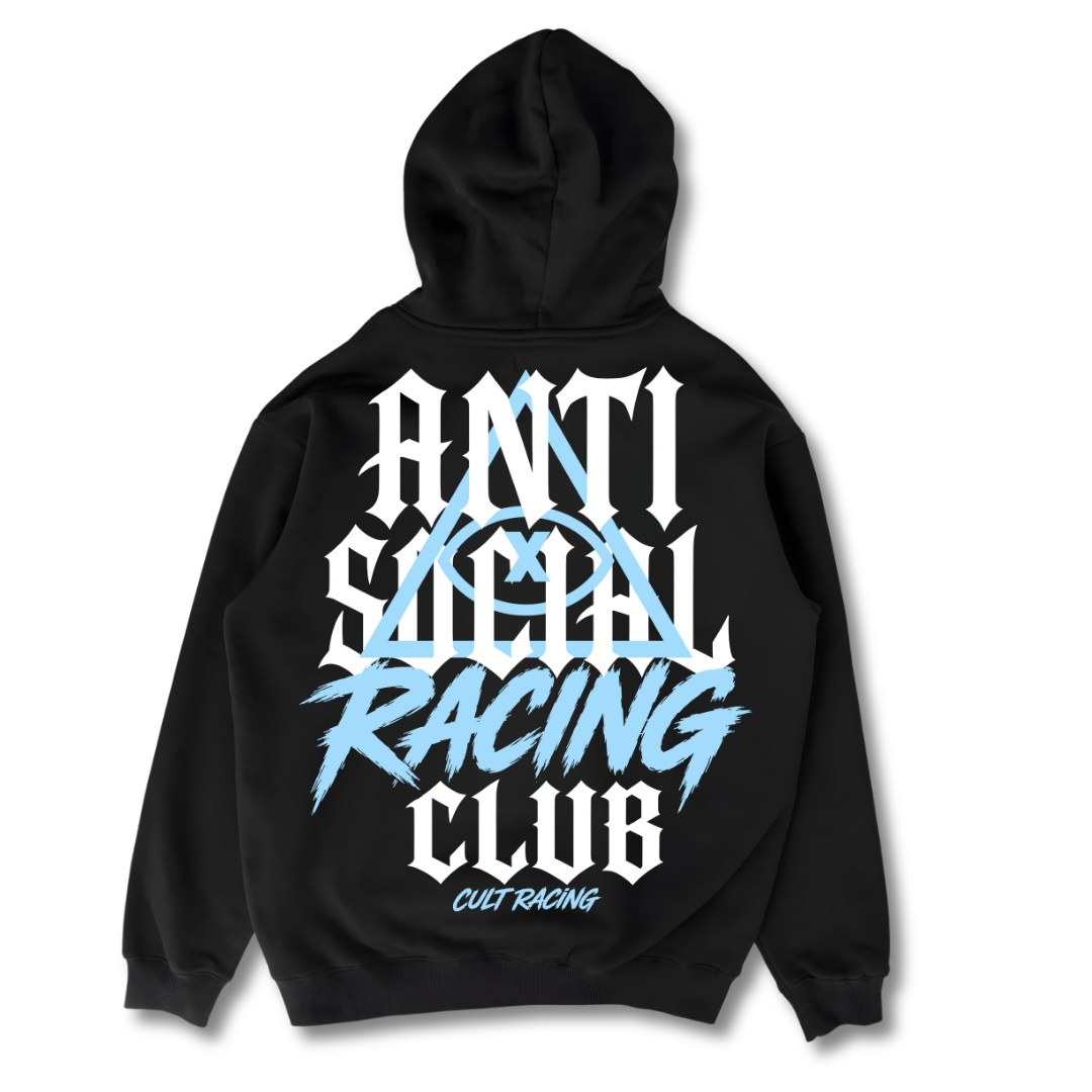 Antisocial Blue - Hoodie