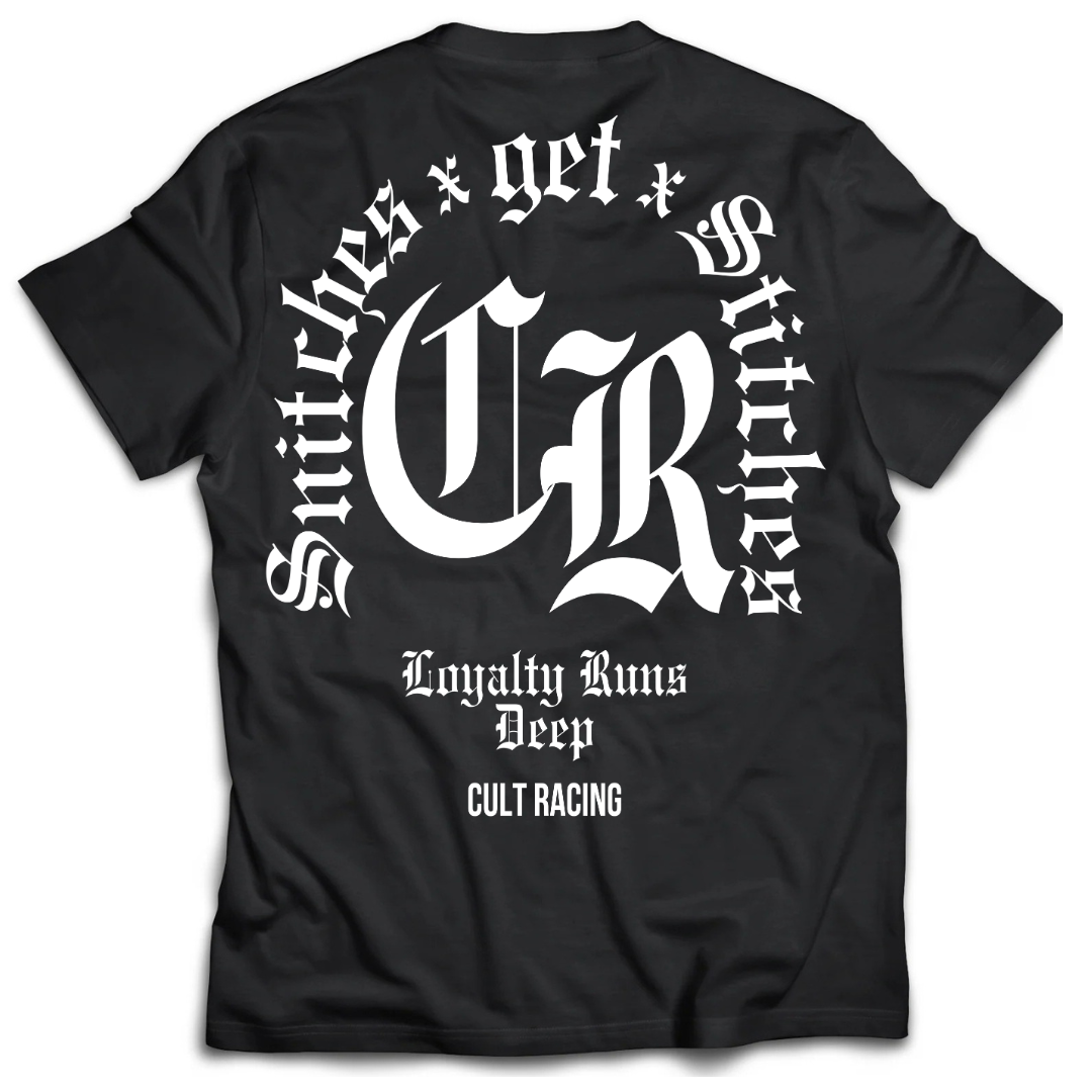 Snitches Get Stitches - T- shirt