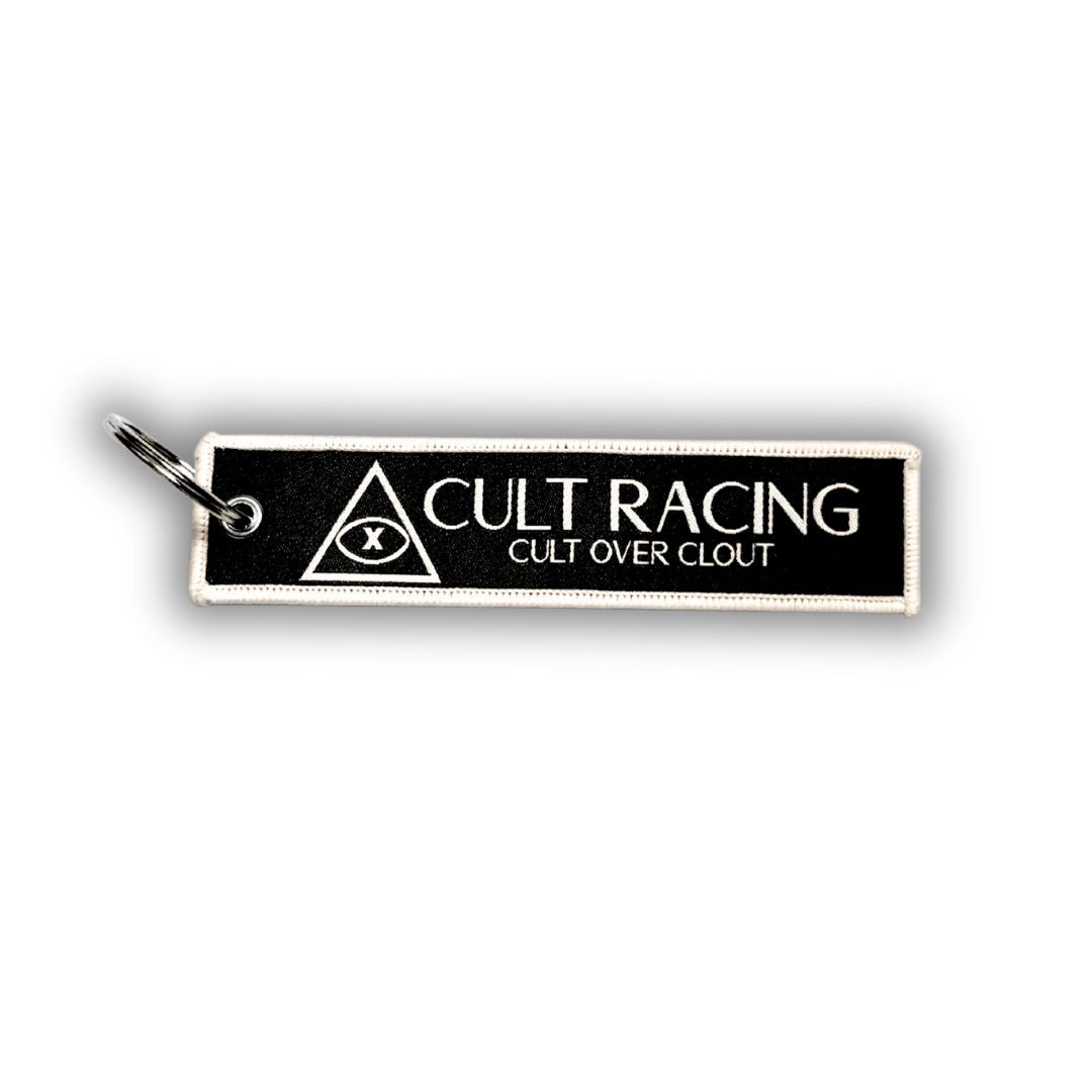 "Cult Over Clout" Key Chain