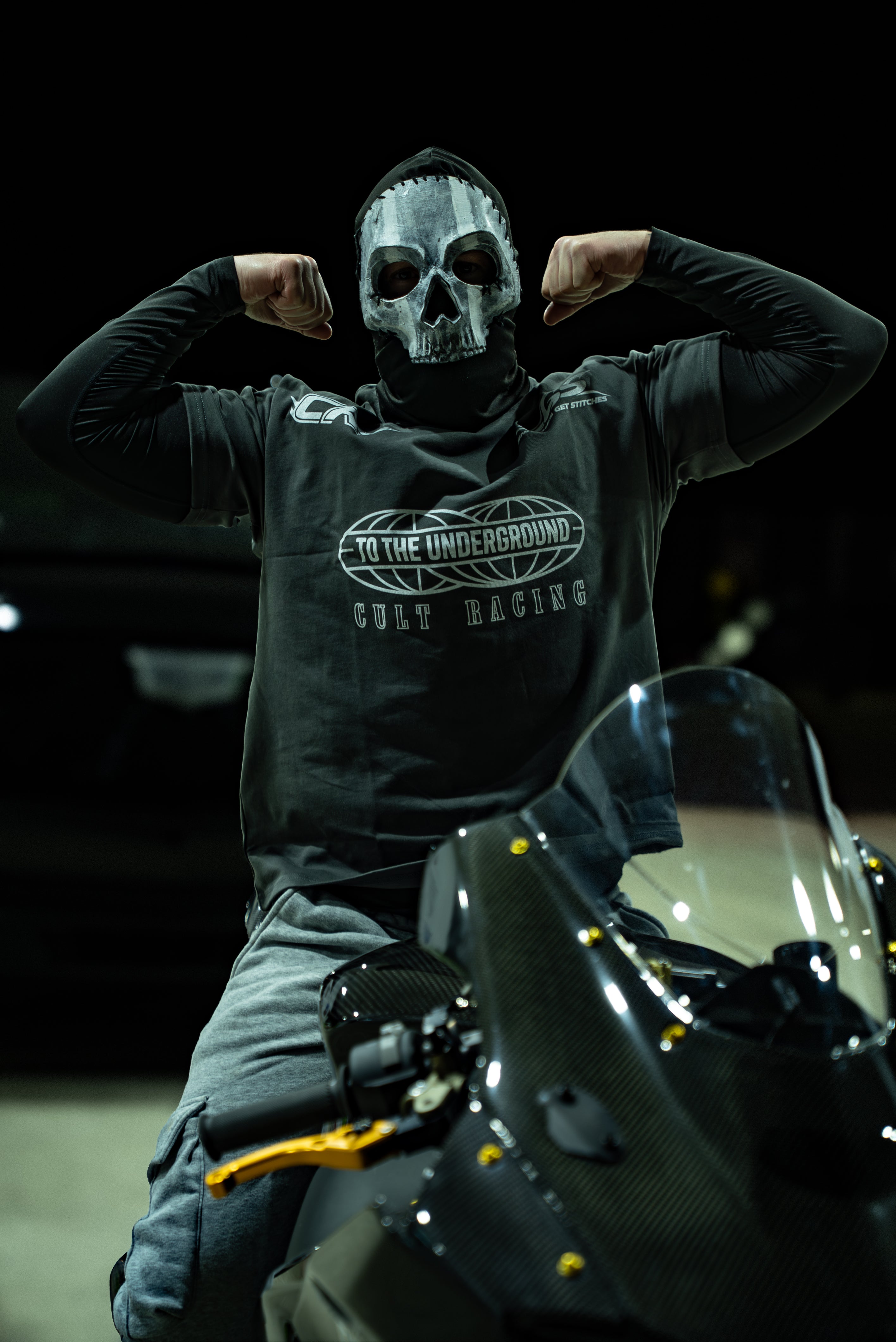 To The Underground - Heavyweight Oversized T shirt