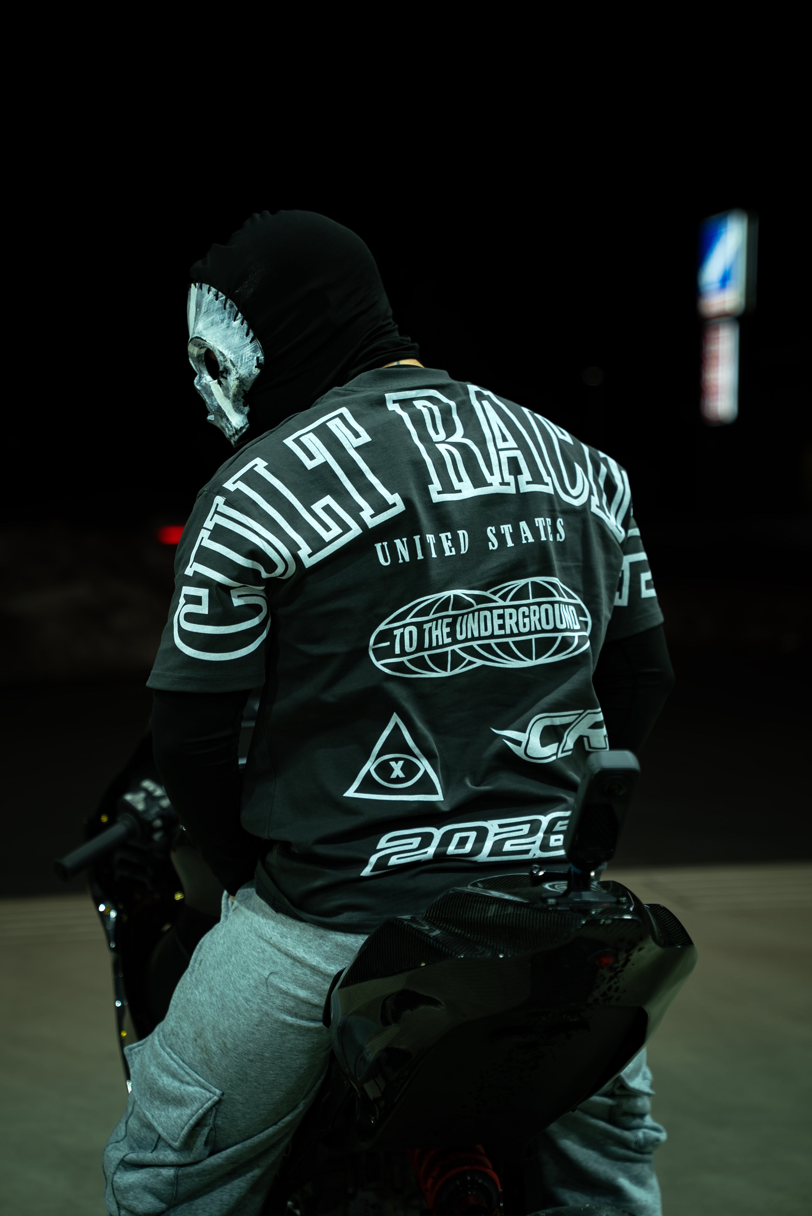 To The Underground - Heavyweight Oversized T shirt