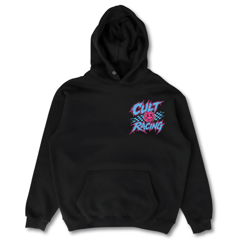 Checkered Smiley - Hoodie front