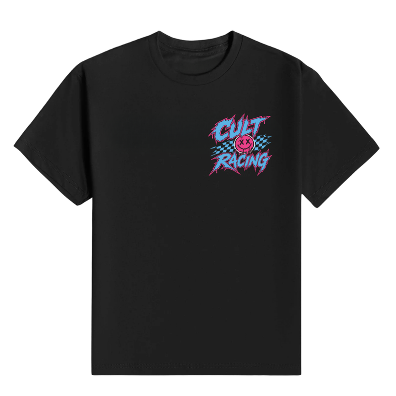 Checkered Smiley - T-Shirt front