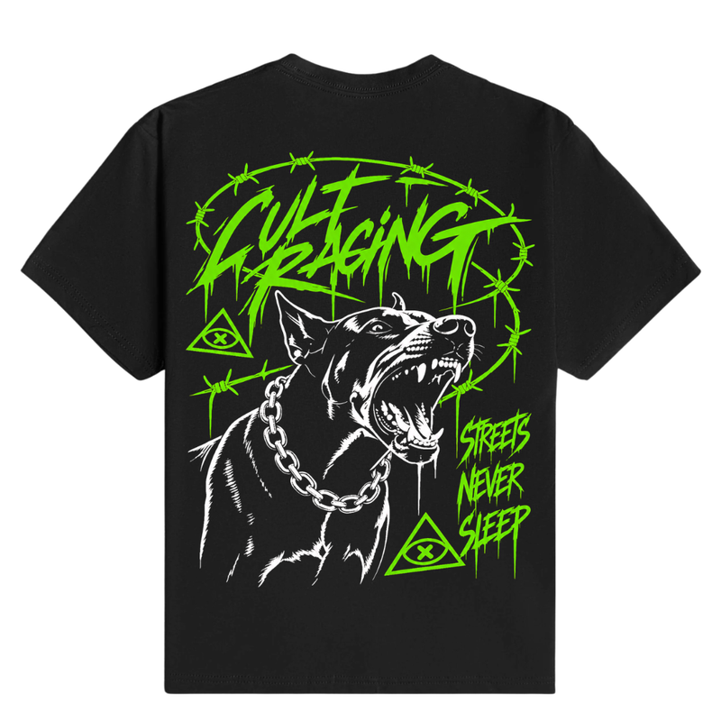 Streets Never Sleep - T-Shirt back